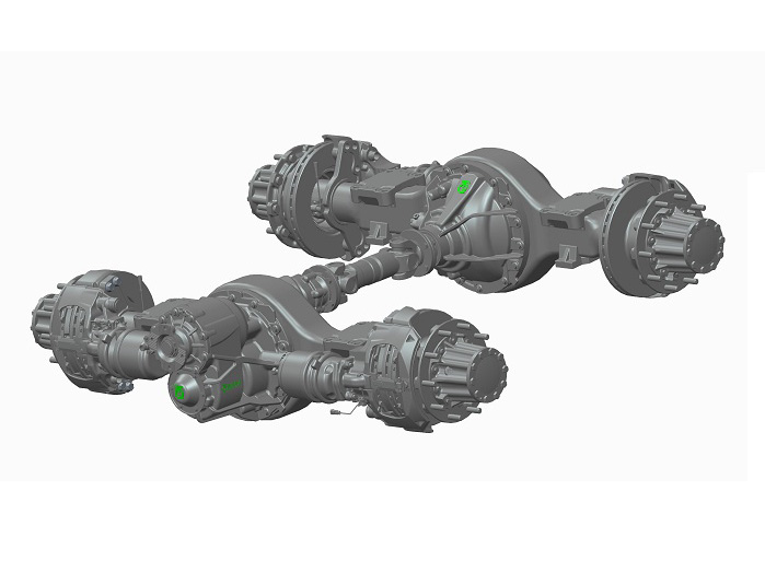 QT440SN單級減速（sù）驅動橋（11.5噸）