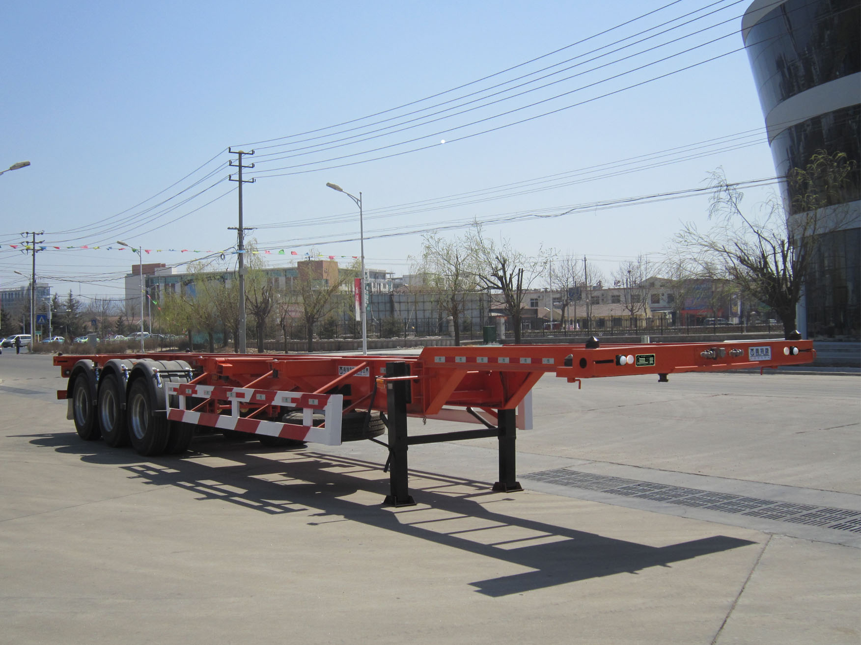 集裝箱運輸半掛車QDT9402TJZG